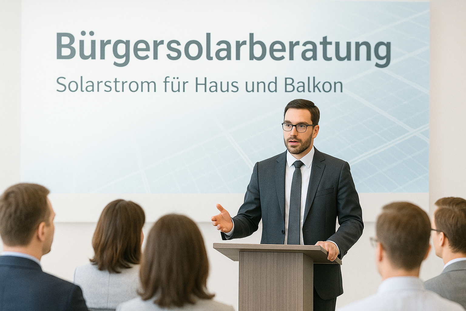 Solarstrom für Haus und Balkon